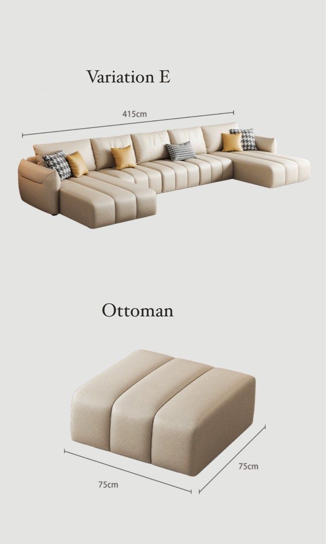 Modern Leathaire Sofa