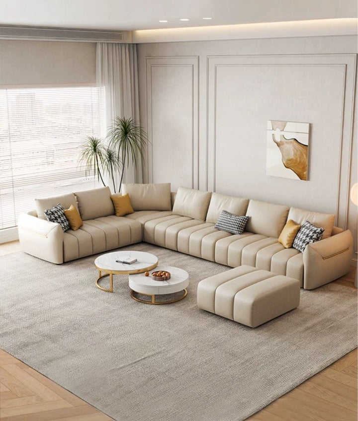 Modern Leathaire Sofa