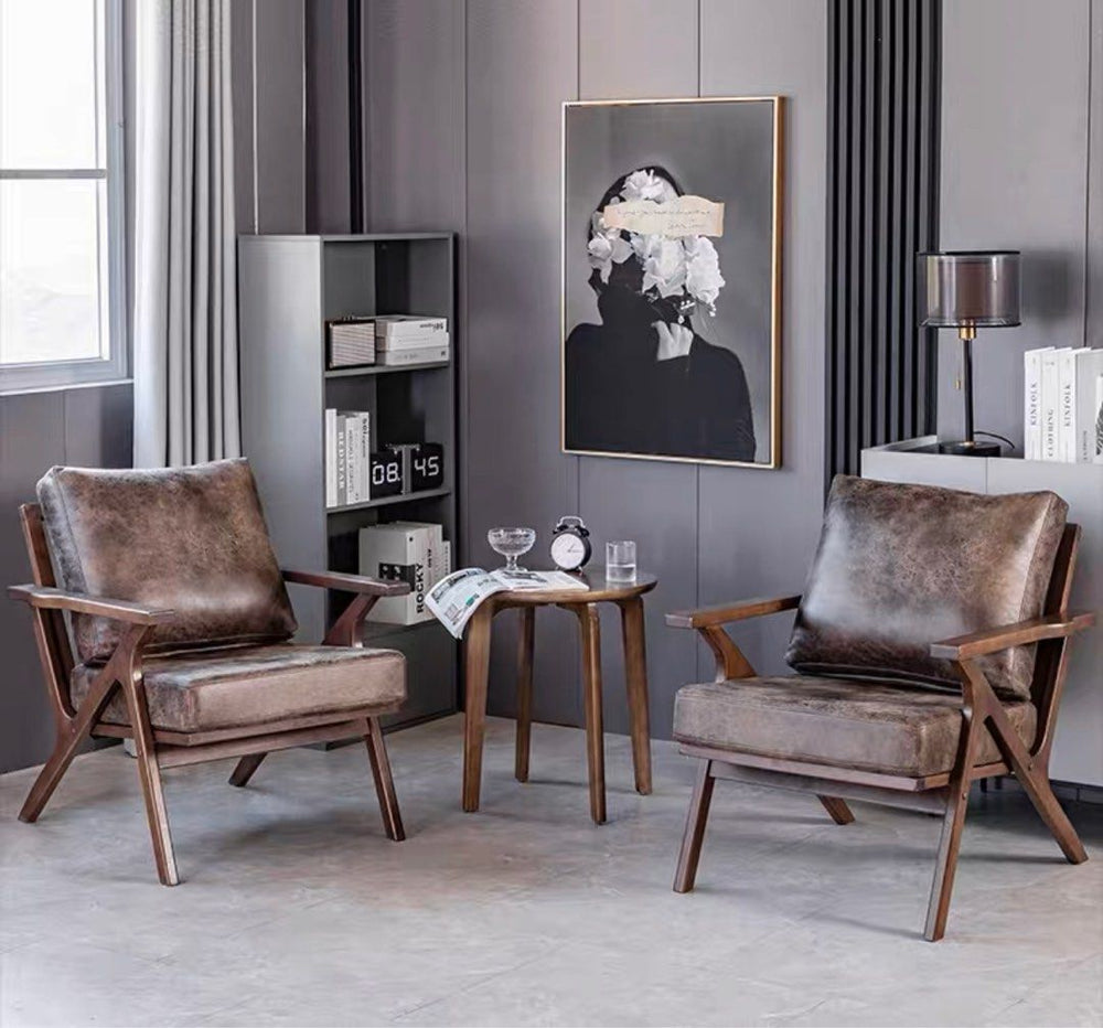 Solid Wood Armchair