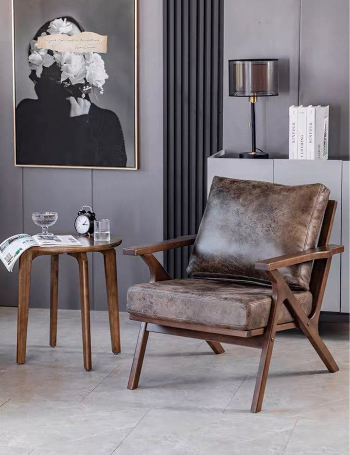 Solid Wood Armchair
