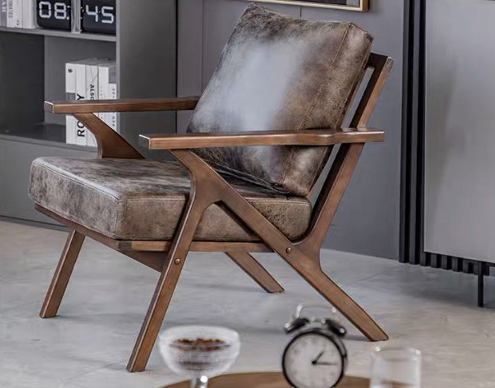 Solid Wood Armchair