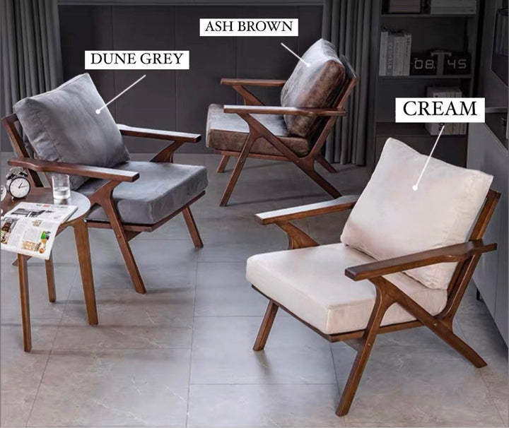 Solid Wood Armchair