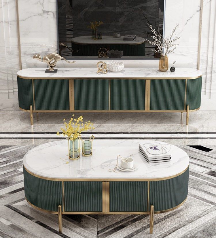 Modern TV Console & Coffee Table