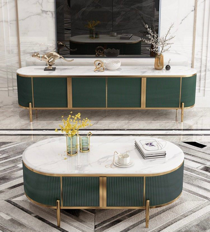Modern TV Console & Coffee Table