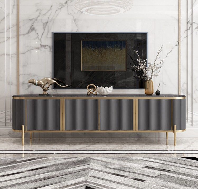 Modern TV Console & Coffee Table
