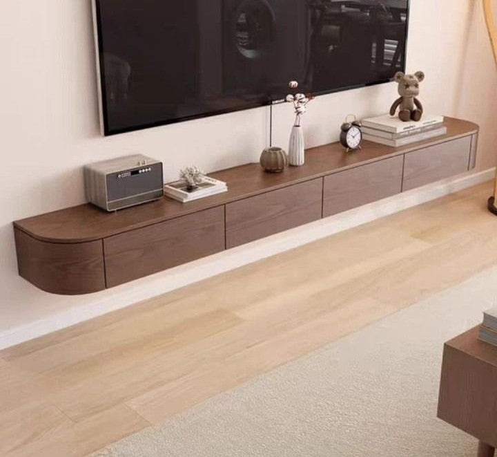 Modern Solid Wood TV Console