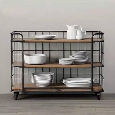 Modern Rustic Kitchen Bar Cart
