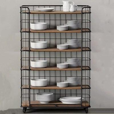 Modern Rustic Kitchen Bar Cart