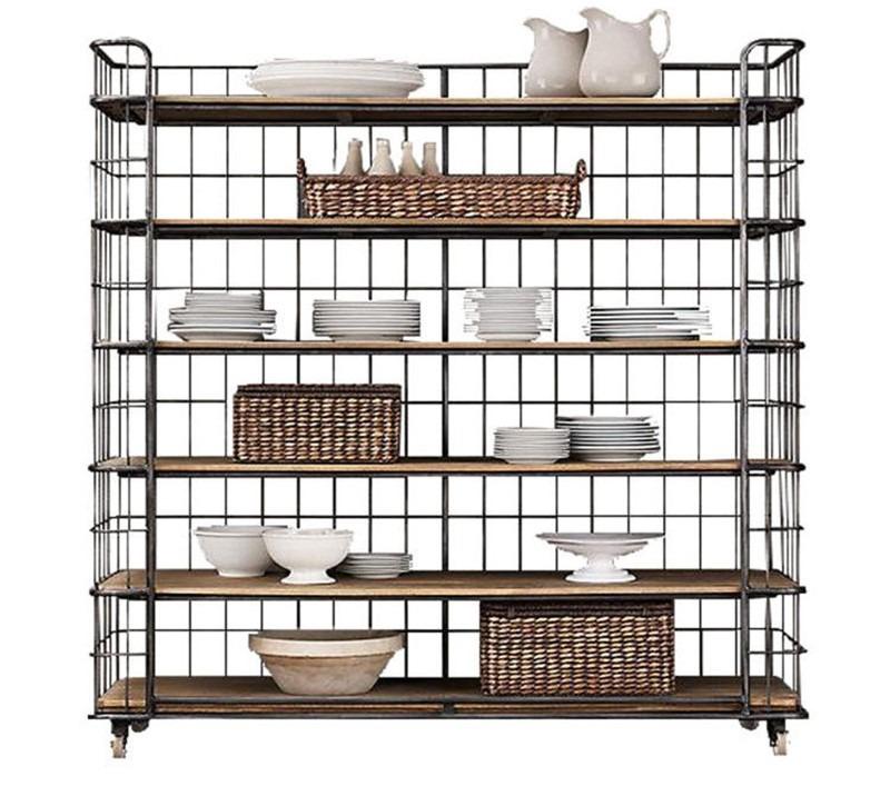 Modern Rustic Kitchen Bar Cart