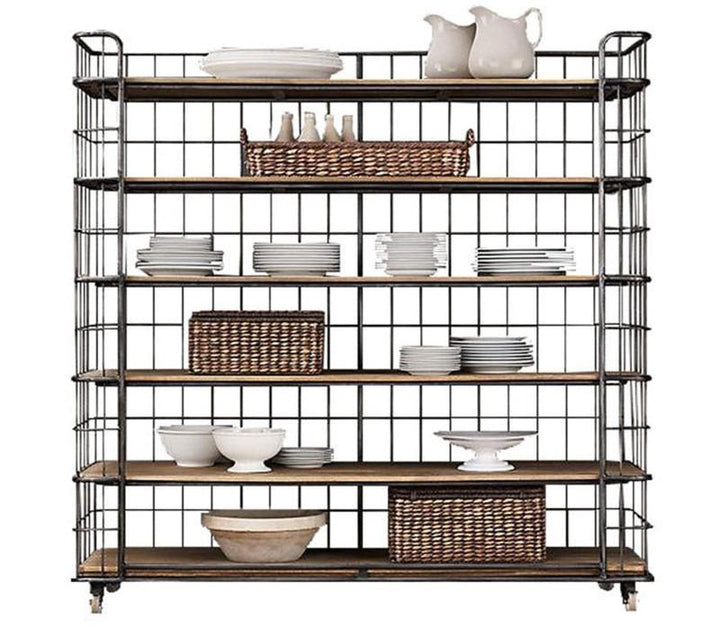 Modern Rustic Kitchen Bar Cart