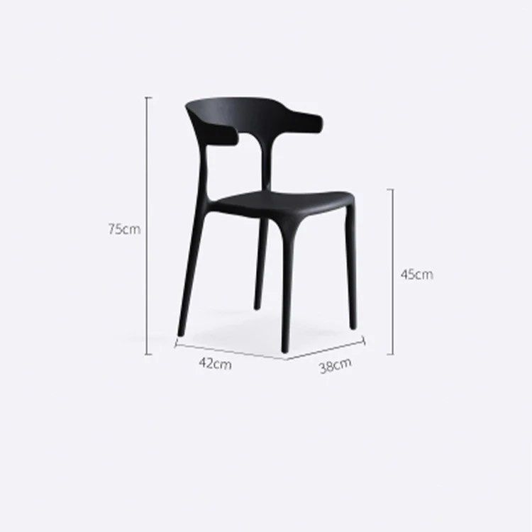 Plastic Dining Chair (Set of 4)