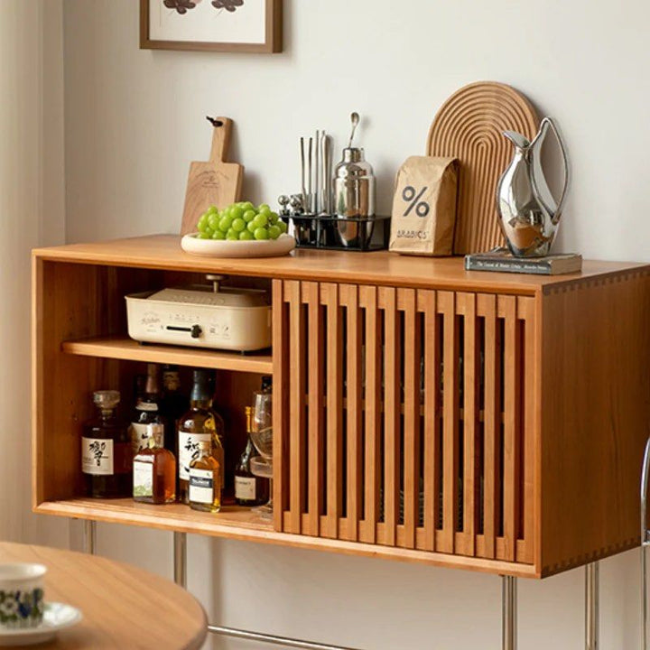 Wood Storage Sideboard