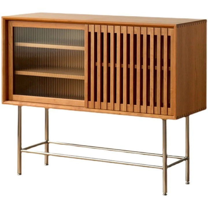 Wood Storage Sideboard
