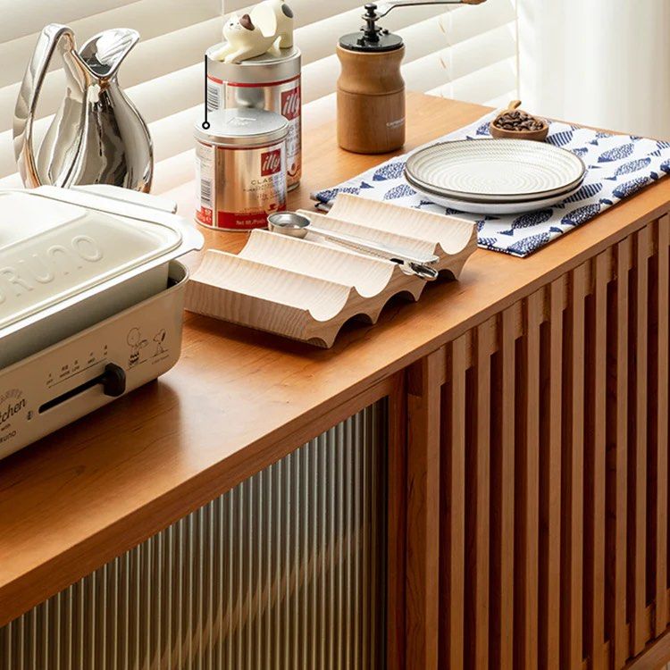 Wood Storage Sideboard