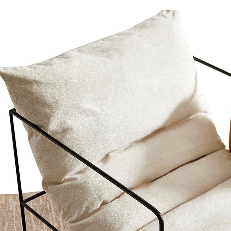 Wide Tufted Armchair