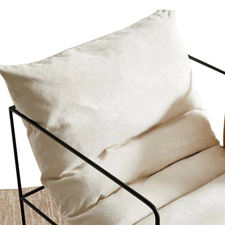 Wide Tufted Armchair