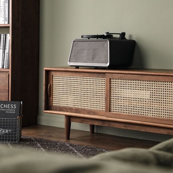 Rattan TV Stand