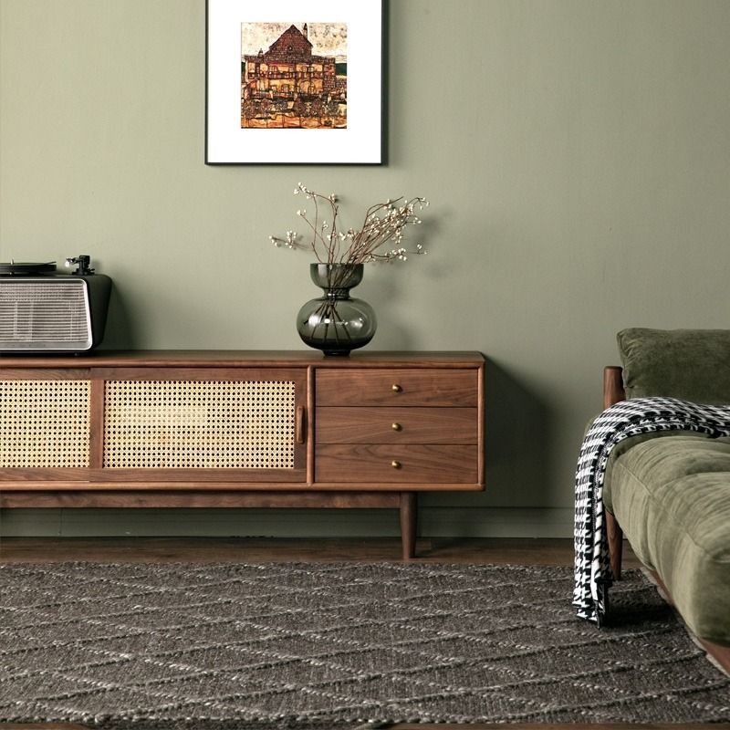 Rattan TV Stand