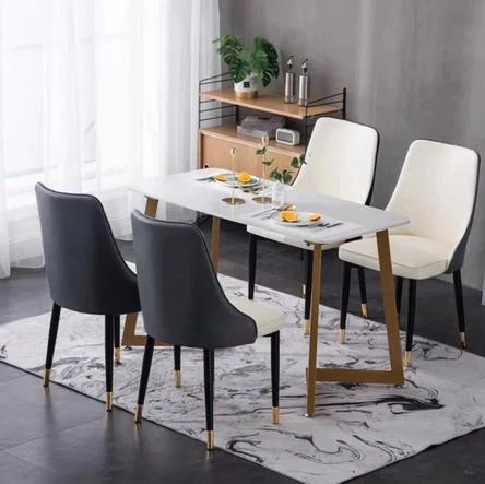 Classic Faux Leather Dining Chair