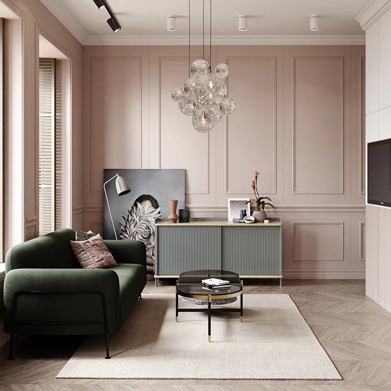 Round Arm Sofa