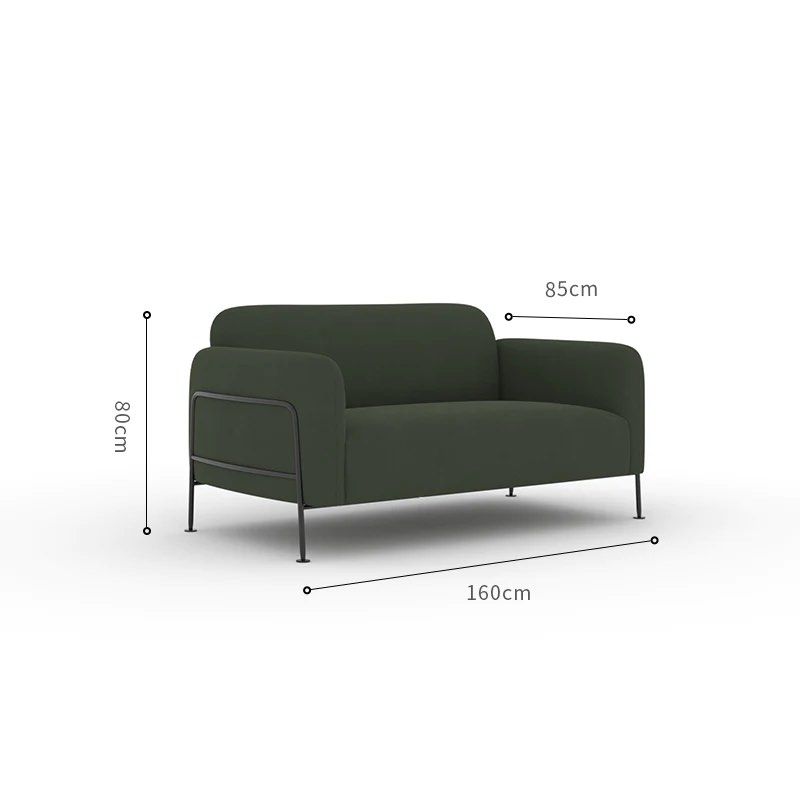 Round Arm Sofa