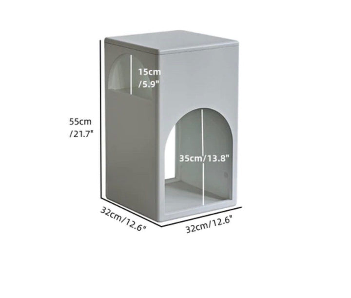 Minimalist Square Nightstand