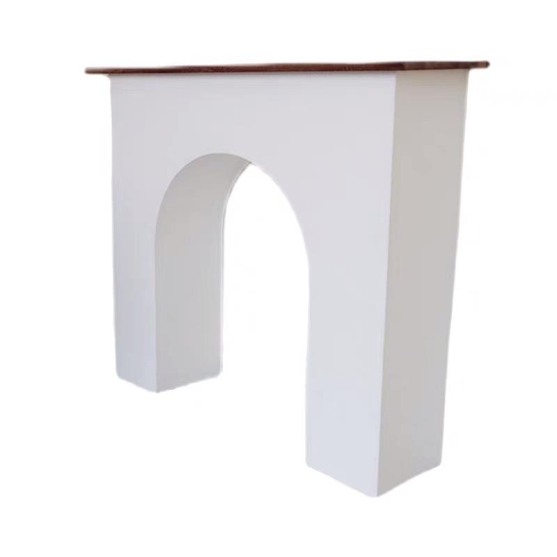Solid Wood Top Fireplace Mantel Surround