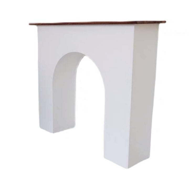 Solid Wood Top Fireplace Mantel Surround