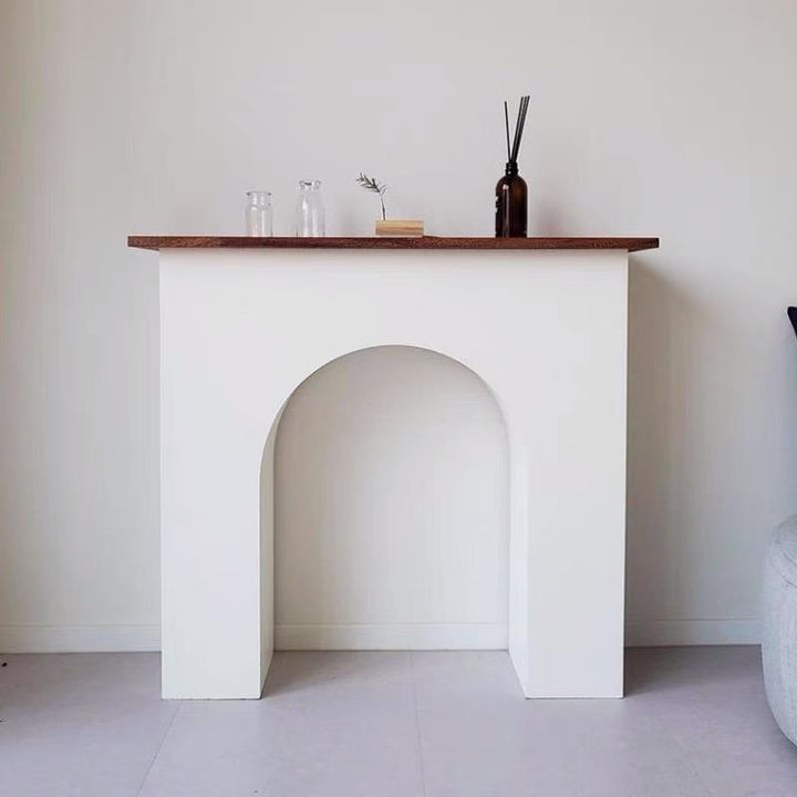 Solid Wood Top Fireplace Mantel Surround