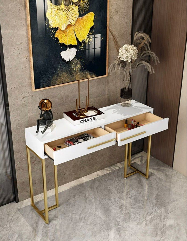 Modern Console / Entryway Table with Drawers