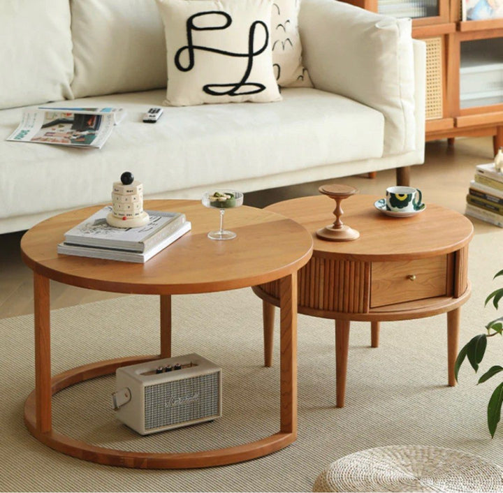 Round Coffee Table Set