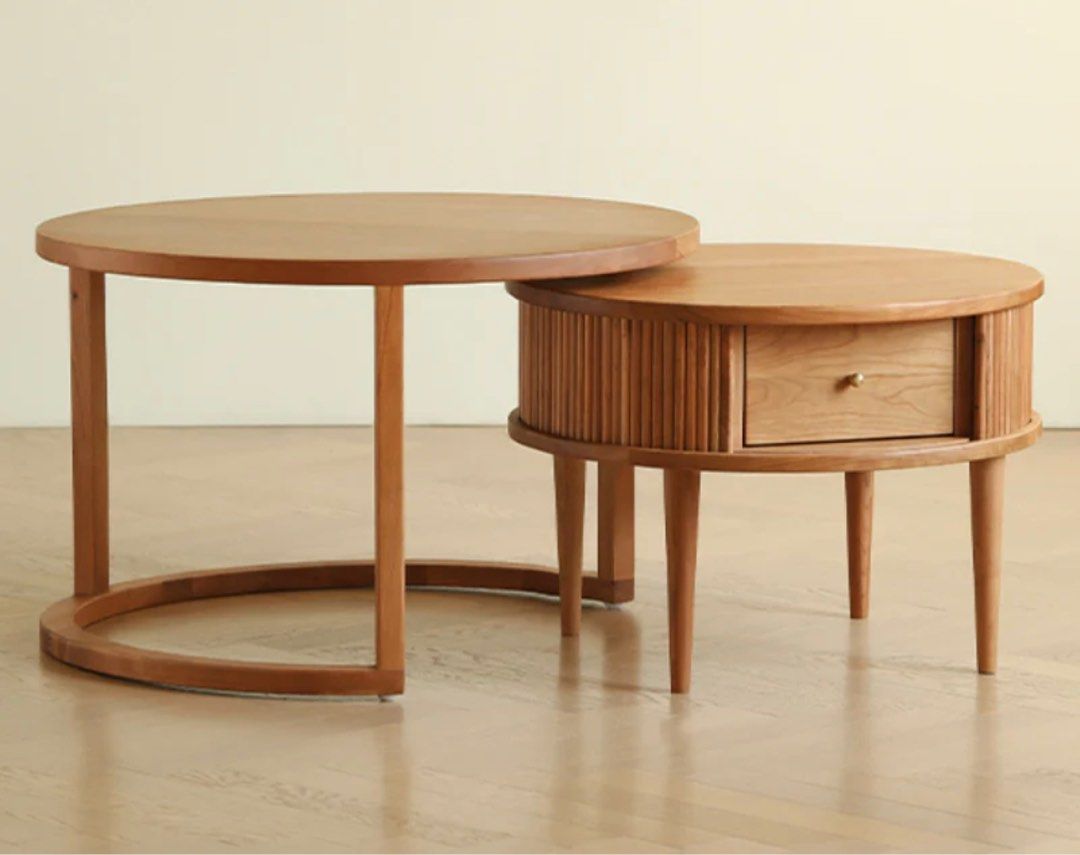 Round Coffee Table Set