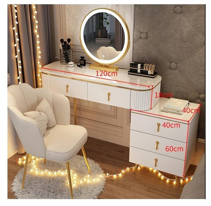 Modern Luxury Vanity Dresser Set