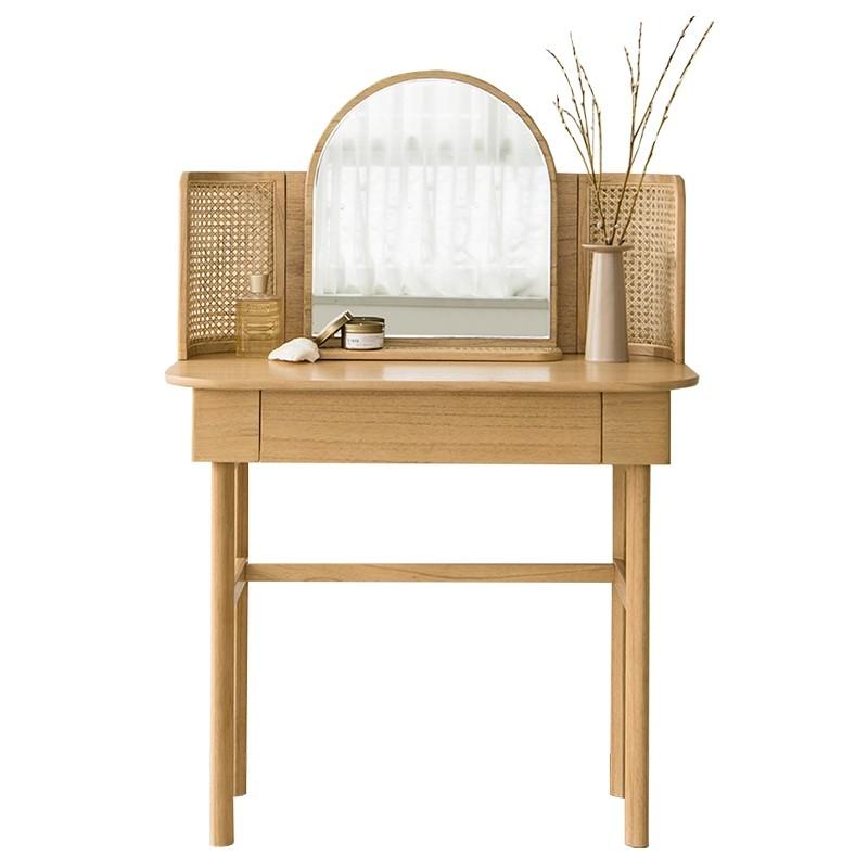 Rustic Solid Wood Vanity Table / Dresser