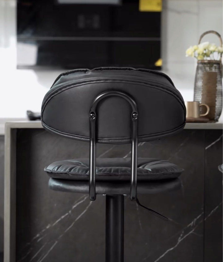Modern Leather Bar Stool