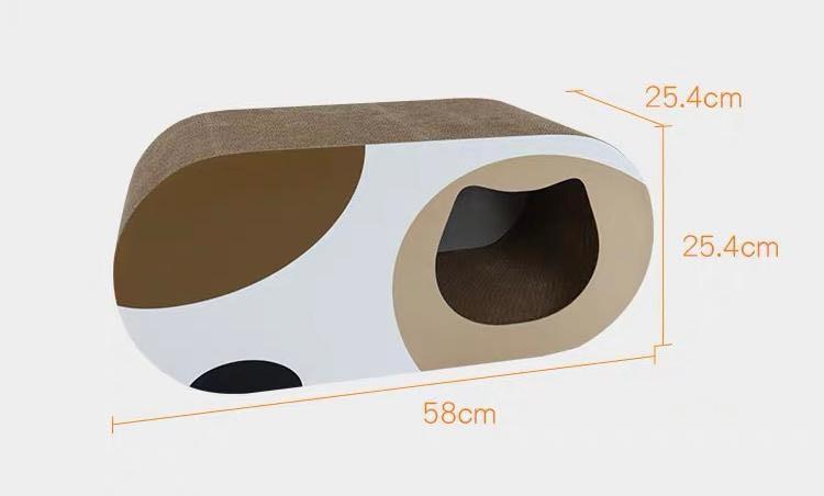 Playhouse Cat Scratcher Nordic Cave House