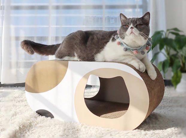 Playhouse Cat Scratcher Nordic Cave House