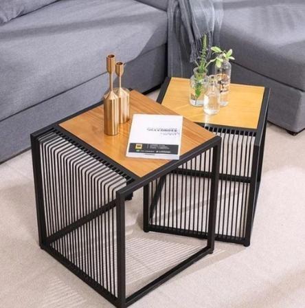 Solid Wood Nesting Coffee Tables