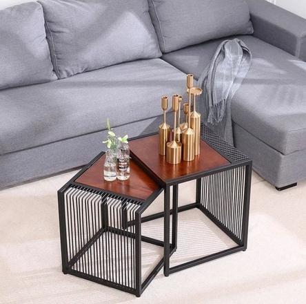 Solid Wood Nesting Coffee Tables